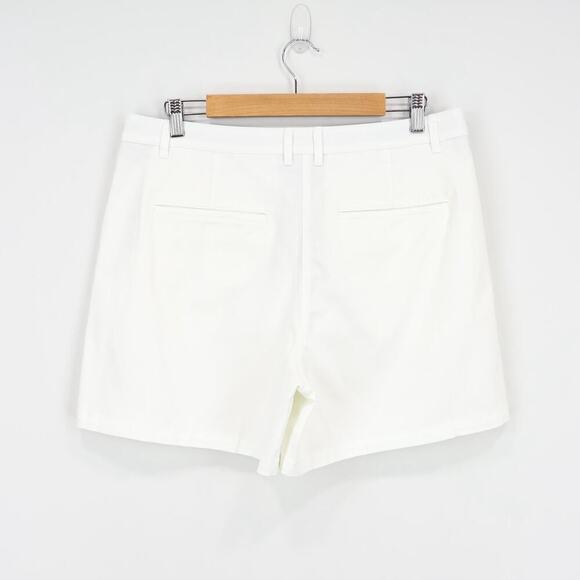 J.Crew 3" Pleated Heritage Chino Short White Size 10 NWT - Picture 4 of 7